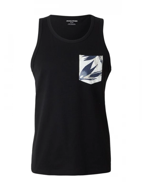Obrázek produktu JACK & JONES Tričko 'JJHONOLULU' krémová / námořnická modř / černá / bílá