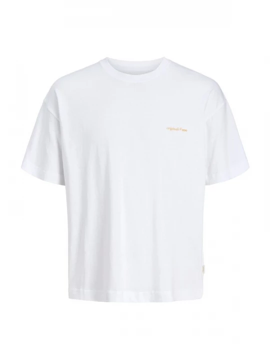 Obrázek produktu JACK & JONES Trikot 'JORMONTAUK' šedá / oranžová / bílá