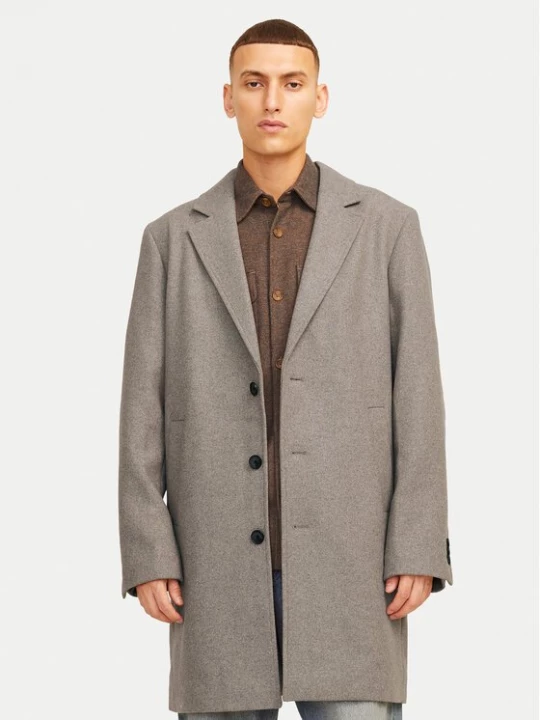 Obrázek produktu Jack & Jones Vlněný kabát Harris 12263845 Béžová Regular Fit