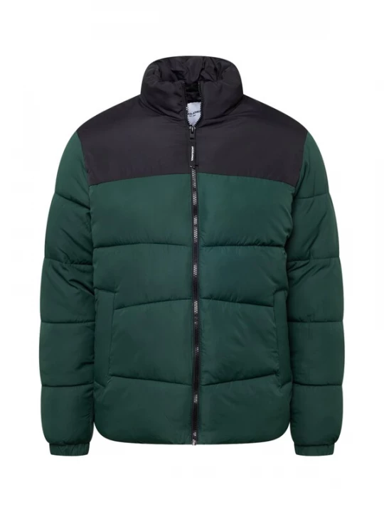 Obrázek produktu JACK & JONES Zimní bunda 'Chili' tmavě zelená / černá
