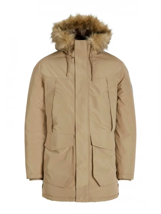 Obrázek produktu JACK & JONES Zimní parka 'CAMP' tmavě béžová