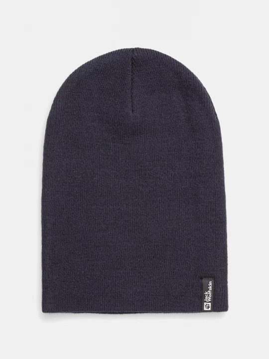 Obrázek produktu Jack Wolfskin pletená čepice námořnická modř