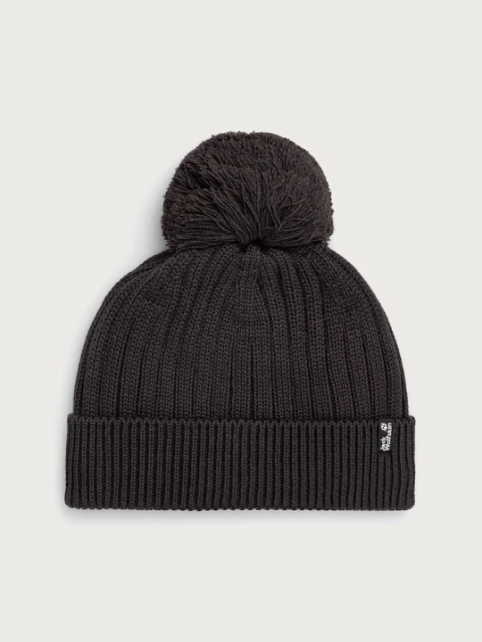 Obrázek produktu Jack Wolfskin čepice s bambulí s vlnou