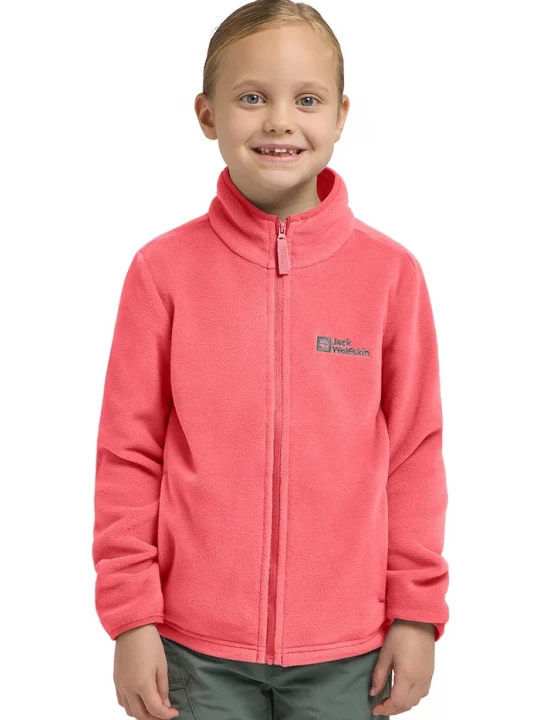 Obrázek produktu Jack Wolfskin Dětská mikina Jack Wolfskin TAUNUS JACKET K růžová
