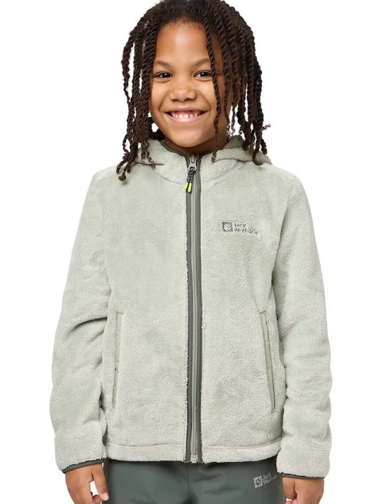 Obrázek produktu Jack Wolfskin Dětská mikina Jack Wolfskin zelená