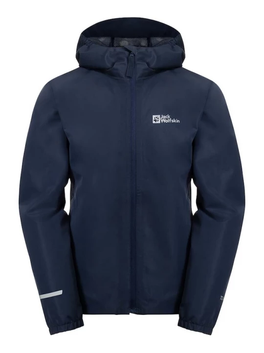 Obrázek produktu Jack Wolfskin Dětská nepromokavá bunda Jack Wolfskin FLAZE námořnická modř