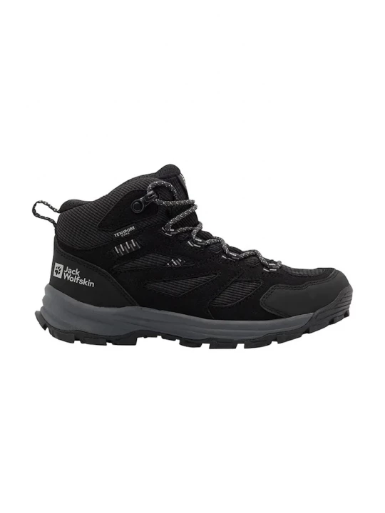 Obrázek produktu Jack Wolfskin Dětské boty Jack Wolfskin VOJO TOUR TEXAPORE MID K černá