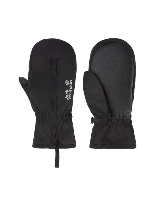 Obrázek produktu Jack Wolfskin Dětské lyžařské rukavice EASY ZIP MITTEN K černá