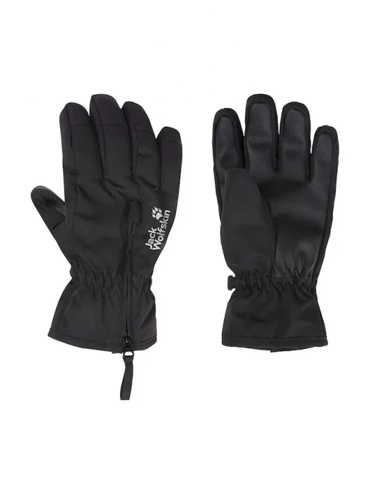 Obrázek produktu Jack Wolfskin Dětské rukavice EASY ZIP GLOVE K černá