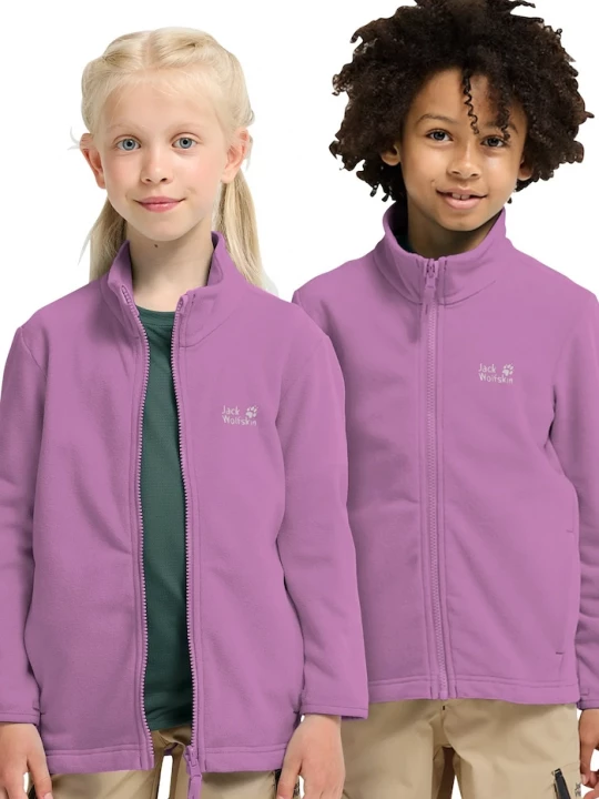 Obrázek produktu Jack Wolfskin fleece mikina dětská TAUNUS 100 fialová