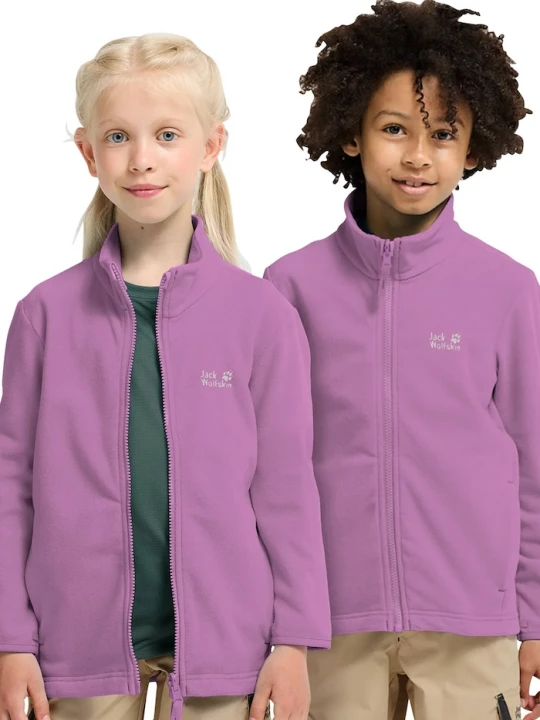 Obrázek produktu Jack Wolfskin fleece mikina dětská TAUNUS 100 fialová