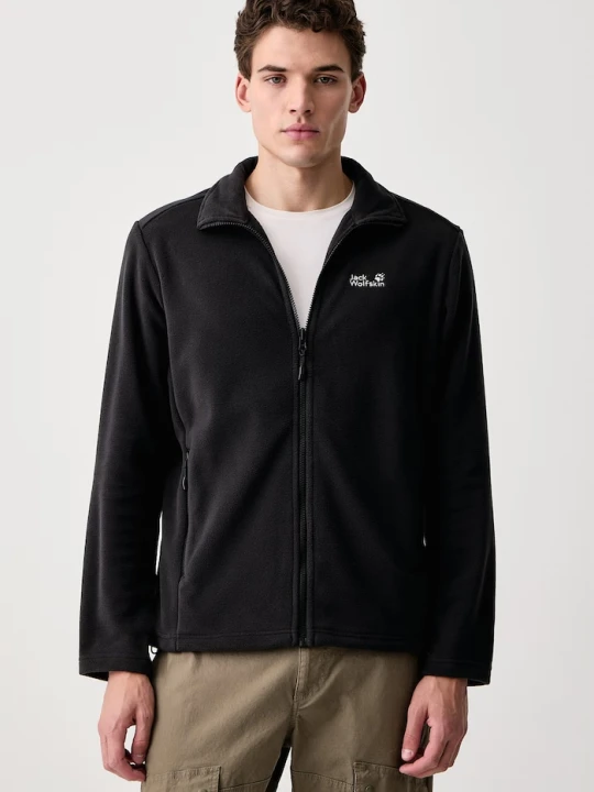 Obrázek produktu Jack Wolfskin fleece mikina pánská WILD REBEL černá