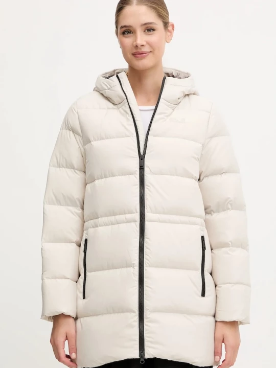Obrázek produktu Jack Wolfskin Péřová bunda Jack Wolfskin FROZEN PALACE béžová