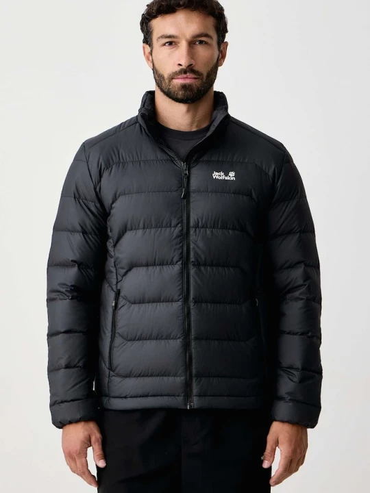 Obrázek produktu Jack Wolfskin péřová bunda pánská WILD PASS DOWN černá