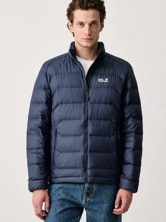 Obrázek produktu Jack Wolfskin péřová bunda pánská WILD PASS DOWN námořnická modř