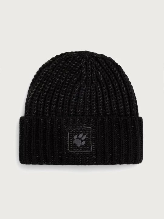 Obrázek produktu Jack Wolfskin pletená čepice BADGE černá