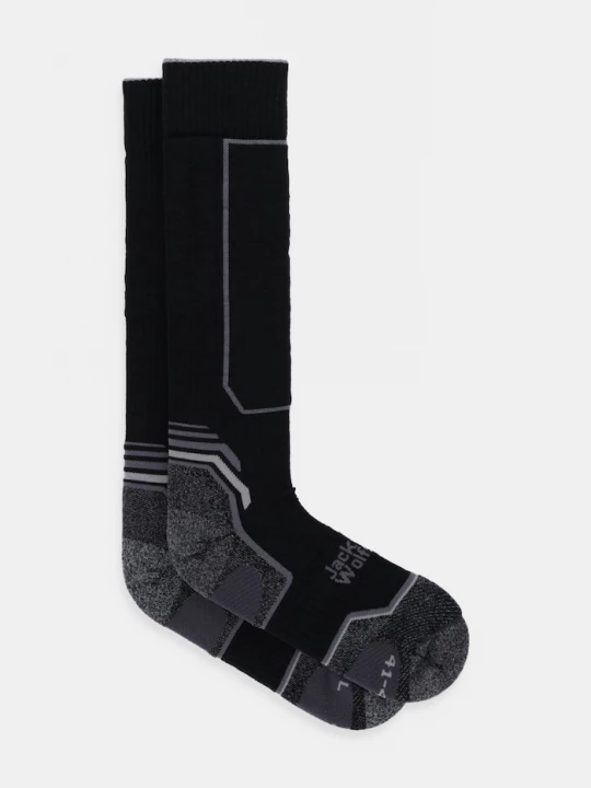 Obrázek produktu Jack Wolfskin Ponožky s příměsí vlny Jack Wolfskin SKI MERINO černá
