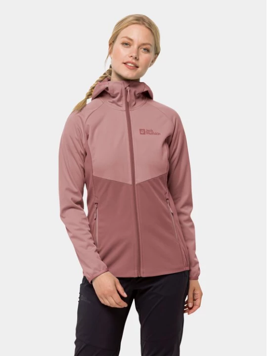 Obrázek produktu Jack Wolfskin Softshellová bunda Go Hike Softshell 1306862 Bordó Regular Fit