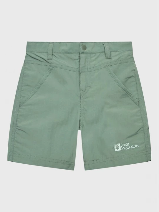 Obrázek produktu Jack Wolfskin Šortky z materiálu Sun 1605614 M Zelená Regular Fit