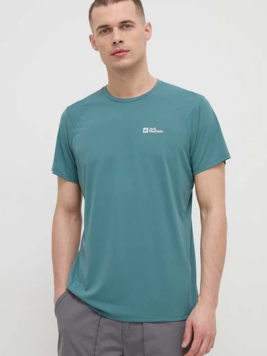 Obrázek produktu Jack Wolfskin Sportovní tričko Jack Wolfskin Prelight Trail zelená
