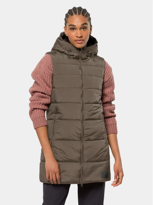Obrázek produktu Jack Wolfskin Vesta Eisbach Vest 1206991 Hnědá Regular Fit