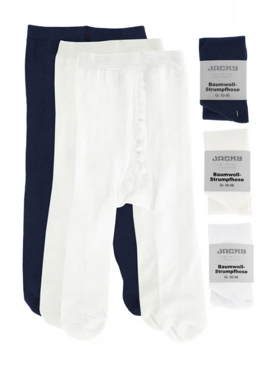 Obrázek produktu JACKY Punčocháče námořnická modř / bílá / offwhite