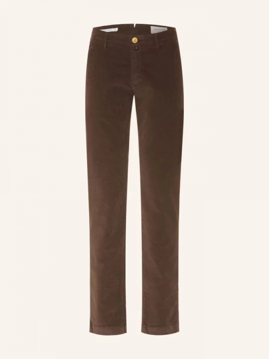 Obrázek produktu Jacob Cohen Chino Kalhoty Bobby Slim Fit tmavě hnědá