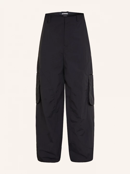 Obrázek produktu Jacquemus Cargo Kalhoty Le Cargo Molino Wide Fit černá