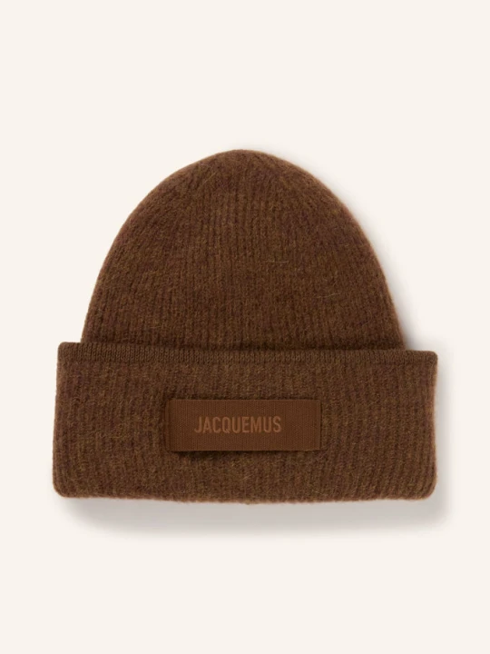 Obrázek produktu Jacquemus Čepice Le Bonnet Gros Grain S Alpakou hnědá