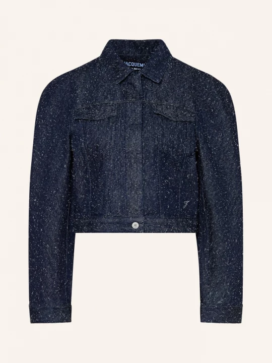 Obrázek produktu Jacquemus Džínová Bunda La Veste De-Nimes Ovalo 380 navy