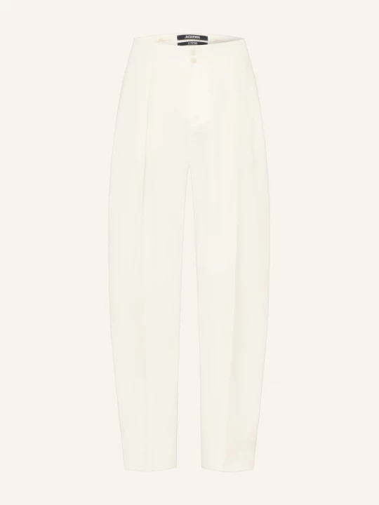 Obrázek produktu Jacquemus Kalhoty Le Pantalon Moisson Regular Fit bílá