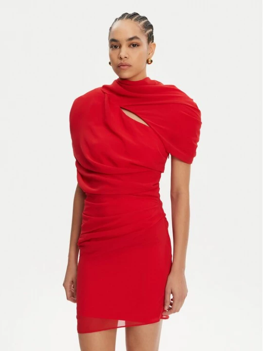 Obrázek produktu JACQUEMUS Koktejlové šaty 24H251DR130-1555 Červená Regular Fit