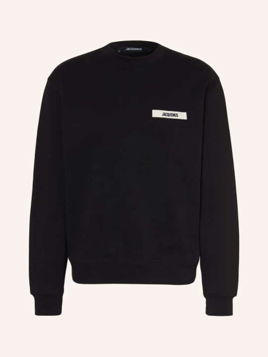 Obrázek produktu Jacquemus Mikina Le Sweatshirt Gros Grain černá