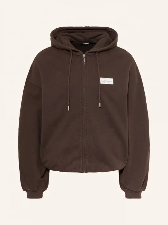 Obrázek produktu Jacquemus Mikina S Kapucí Le Hoodie Montaigne tmavě hnědá