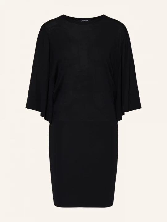 Obrázek produktu Jacquemus Pletené Šaty La Robe Maille Mananco Z Merino Vlny černá
