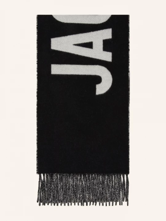 Obrázek produktu Jacquemus Šála černá / šedá