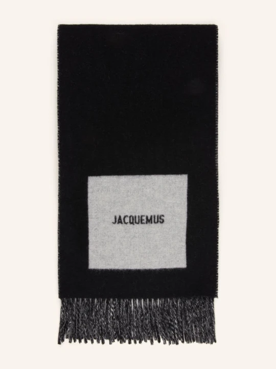 Obrázek produktu Jacquemus Šála L'echarpe Rond Carre černá