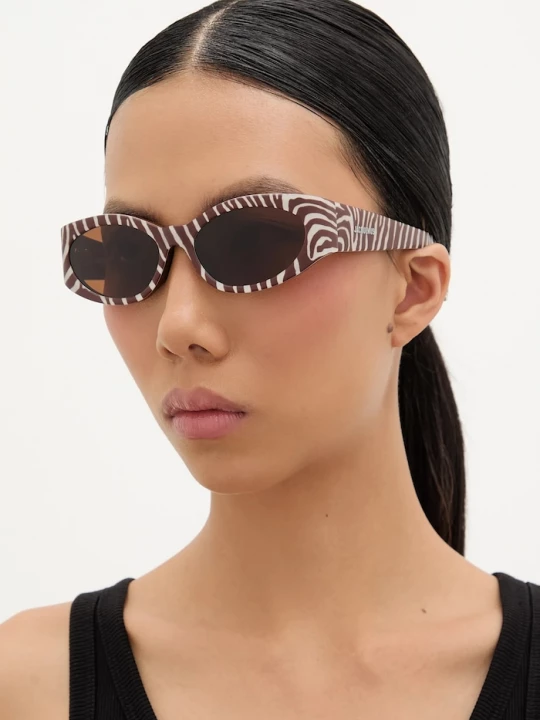 Obrázek produktu Jacquemus Sluneční brýle Jacquemus OVALO hnědá