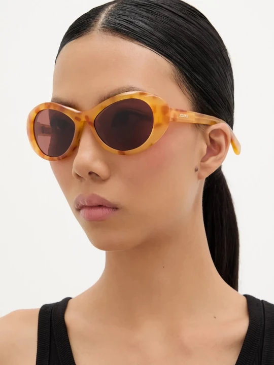 Obrázek produktu Jacquemus Sluneční brýle Jacquemus ROND hnědá