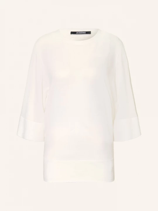 Obrázek produktu Jacquemus Svetr La Maille Mananco S 3/4 Rukávy krémová