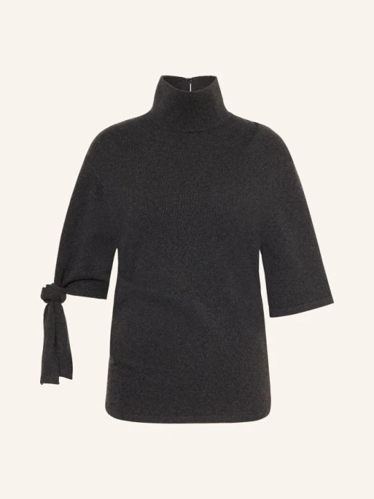 Obrázek produktu Jacquemus Svetry La Maille Fiocco S Merino Vlnou A 3 / 4 Rukávy tmavě šedá