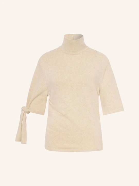 Obrázek produktu Jacquemus Svetry La Maille Fiocco S Merino Vlnou A 3 / 4 Rukávy velbloudí
