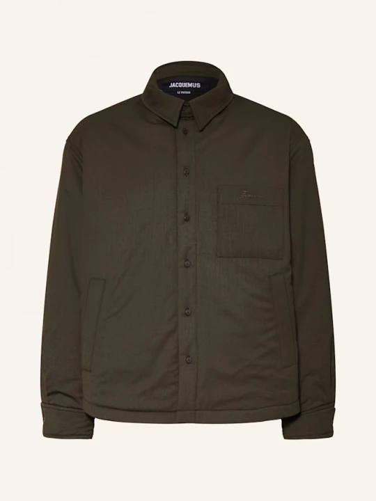 Obrázek produktu Jacquemus Svrchní Košile La Chemise Boulanger khaki
