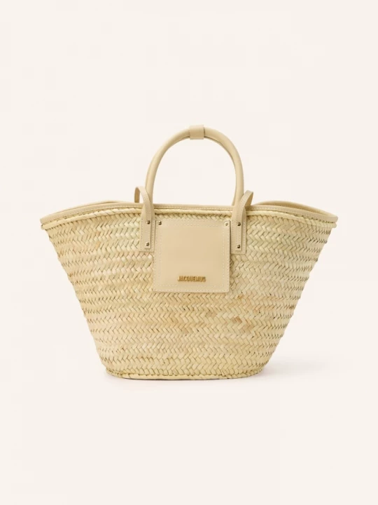 Obrázek produktu Jacquemus Taška Le Panier Soli béžová / zlatá / krémová