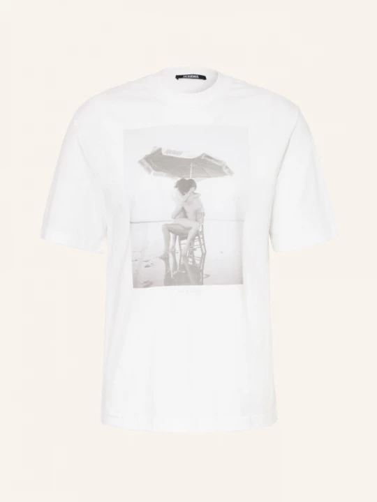 Obrázek produktu Jacquemus Tričko Le Tshirt Campagne bílá / šedá