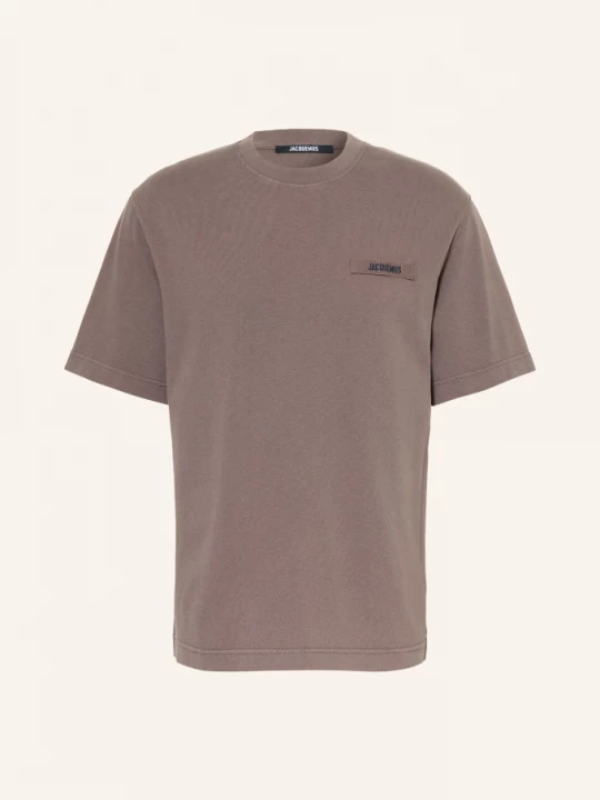 Obrázek produktu Jacquemus Tričko Le Tshirt Gros Grain černošedá