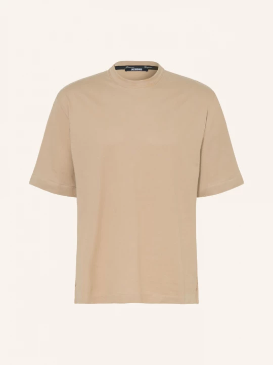 Obrázek produktu Jacquemus Tričko Le Tshirt Rond Carre béžová / černá