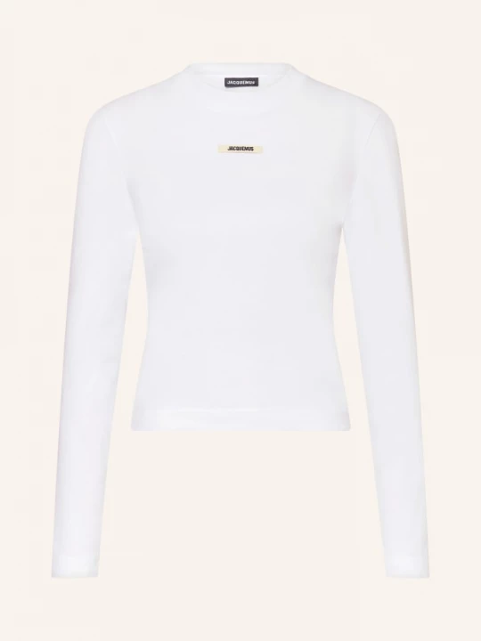 Obrázek produktu Jacquemus Tričko S Dlouhým Rukávem Le Tshirt Gros Grain bílá