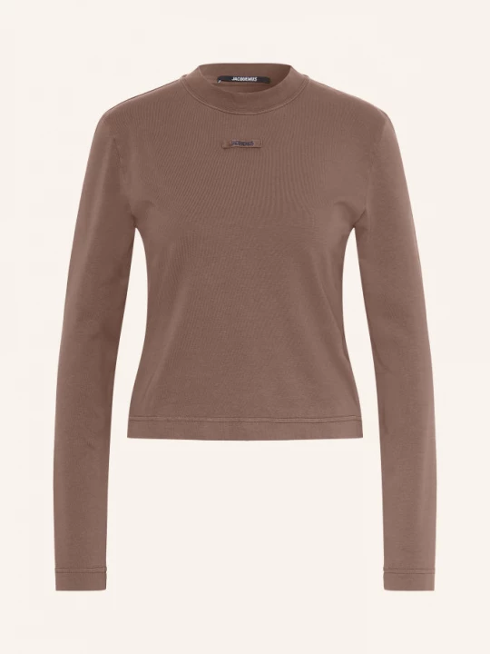 Obrázek produktu Jacquemus Tričko S Dlouhým Rukávem Le Tshirt Gros Grain hnědá