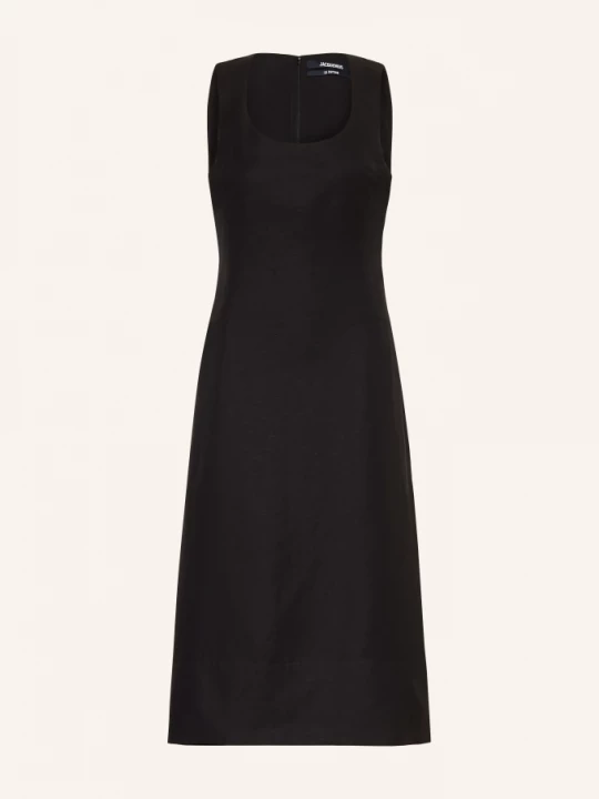 Obrázek produktu Jacquemus Večerní Šaty La Robe Tablier Z Lnu černá